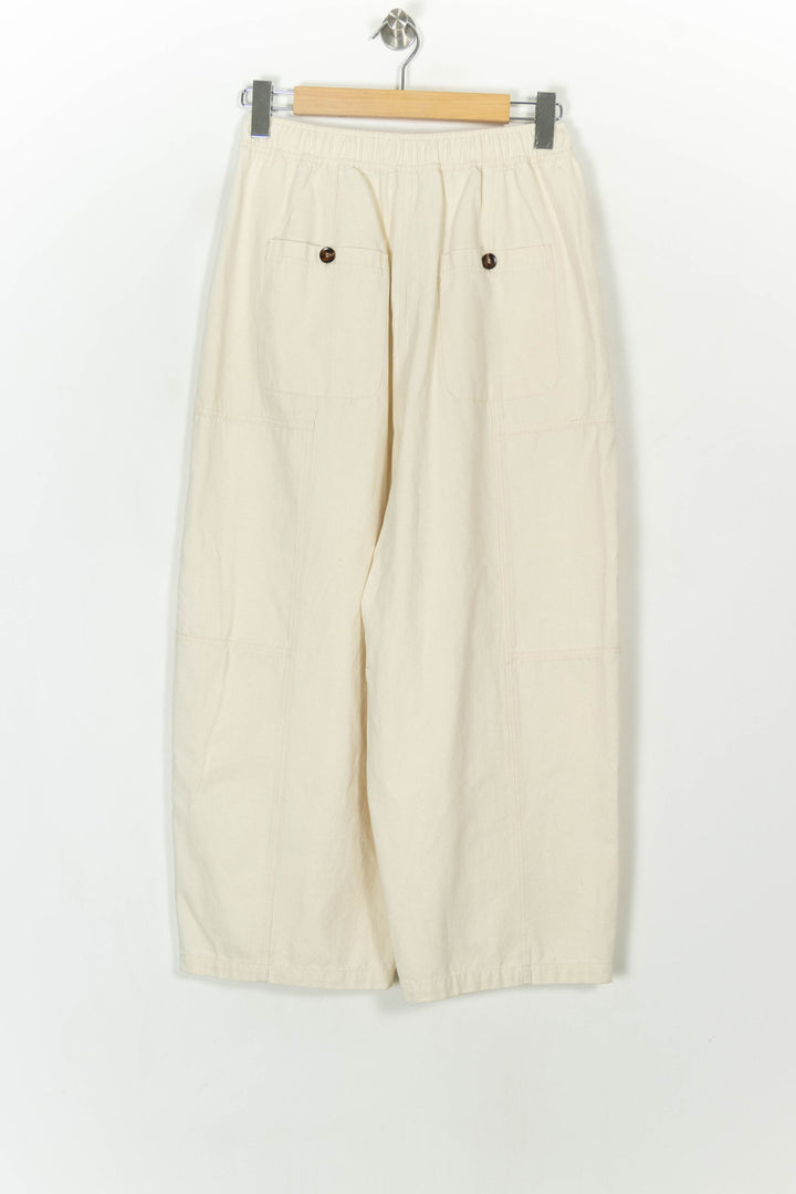 Pantalon Large Beige - Taille S/36 de la marque FRNCH | PARAD118681 - Vendu par Paradigme - Image 5