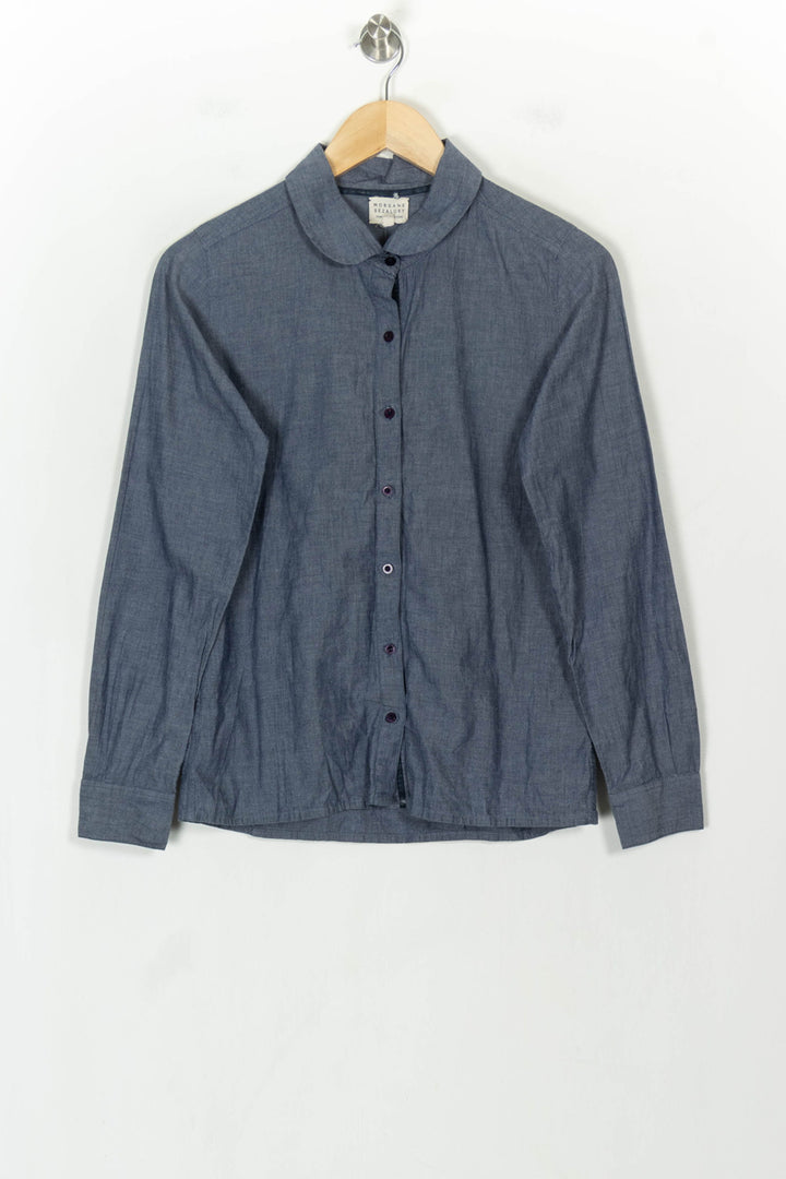 Chemise Bleue - Taille M/38 de la marque Sézane | PARAD118689 - Vendu par Paradigme - Image 2