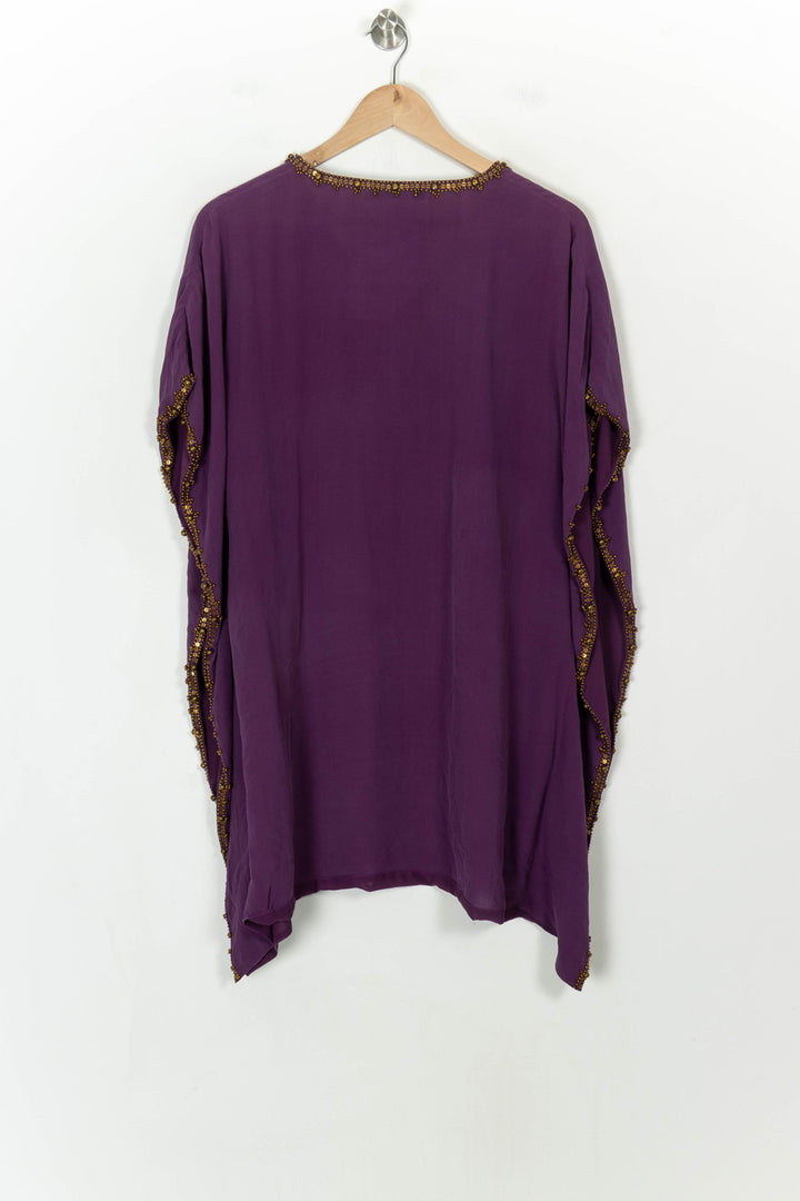 Caftan Violet - Taille S/36 de la marque Antik Batik | PARAD118690 - Vendu par Paradigme - Image 5
