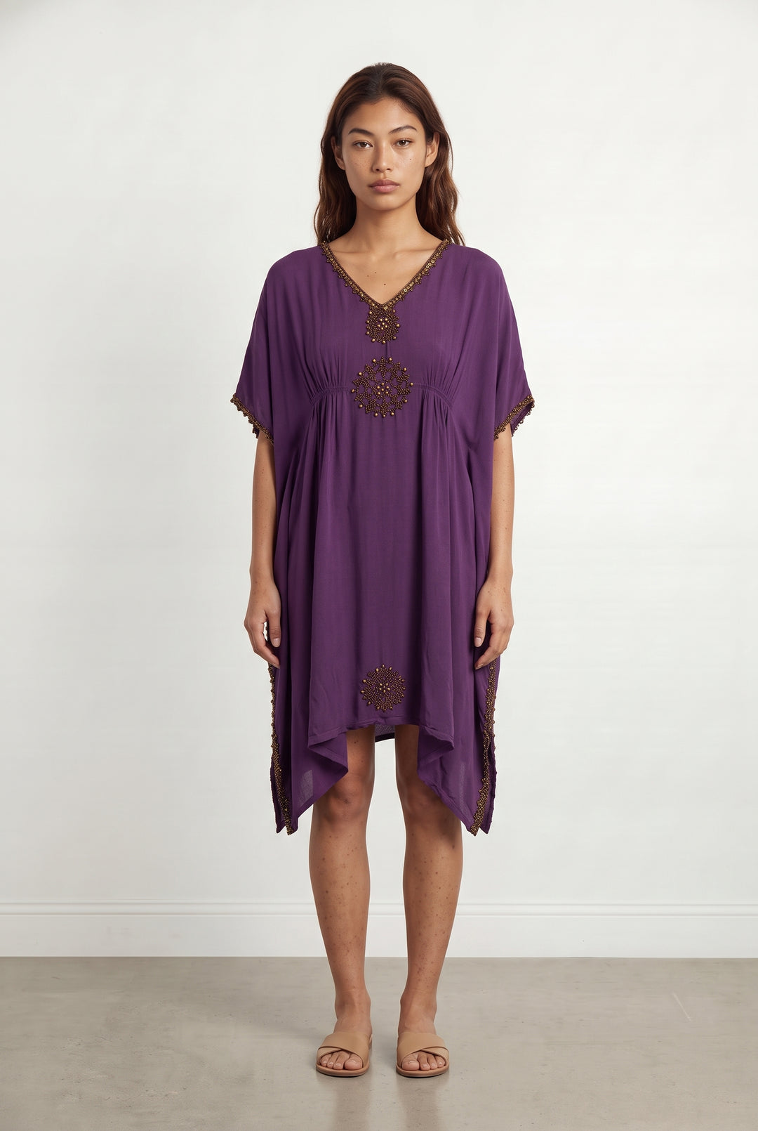Caftan Violet - Taille S/36 de la marque Antik Batik | PARAD118690 - Vendu par Paradigme - Image 1