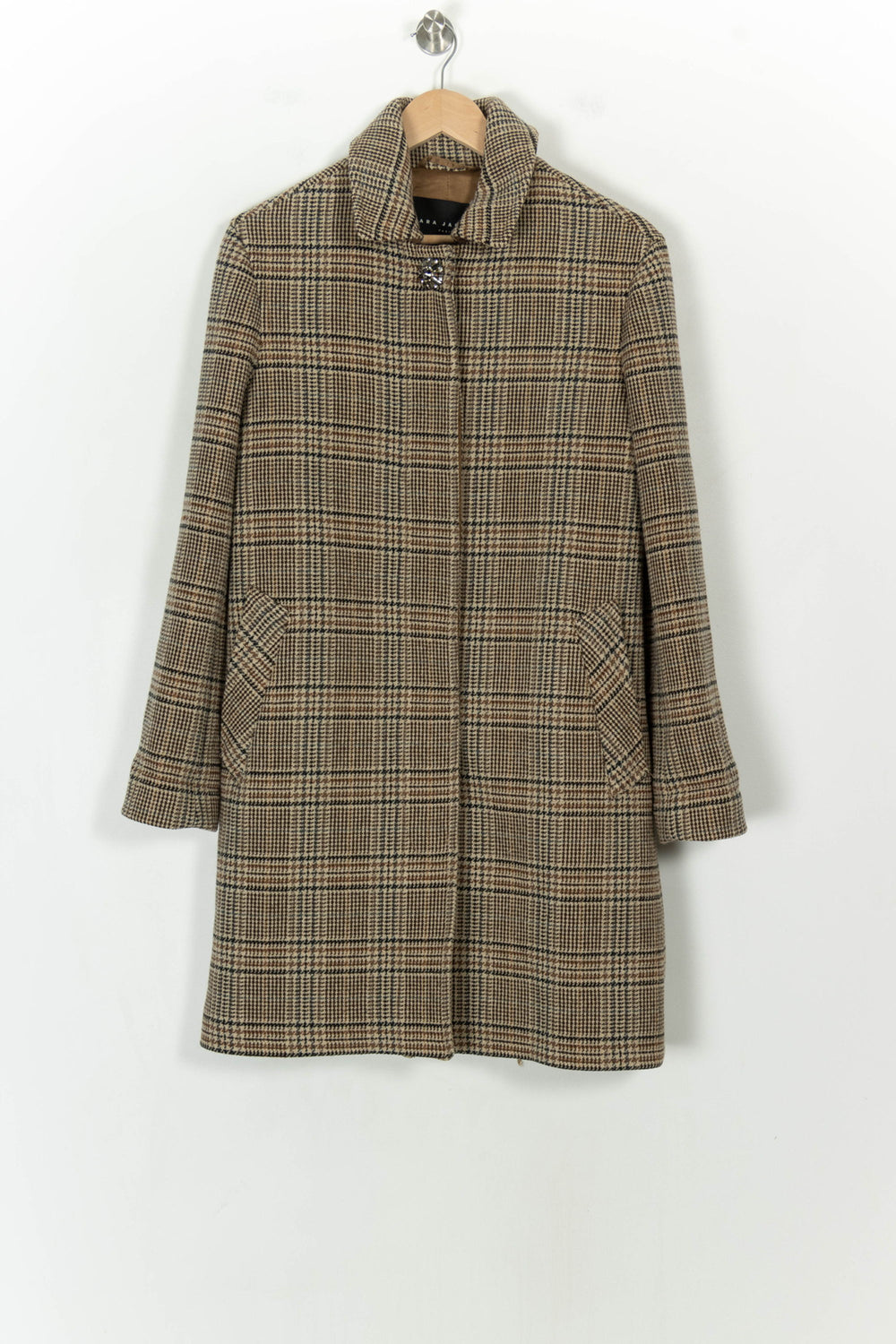 Manteau Marron - Taille XS/34 de la marque Tara Jarmon | PARAD118693 - Vendu par Paradigme - Image 2