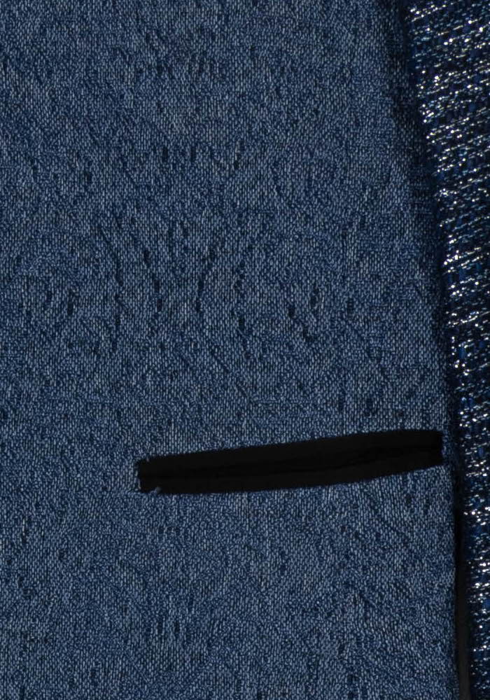 Veste Bleu - Taille S/36 de la marque Sandro | PARAD118699 - Vendu par Paradigme - Image 3