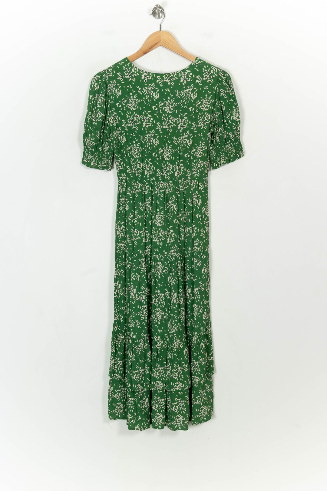 Robe Longue Verte et Blanche - Taille XS/34 de la marque ba&amp;sh | PARAD118700 - Vendu par Paradigme - Image 5