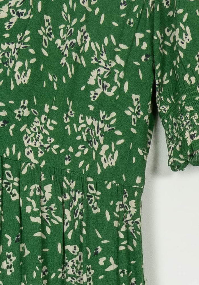 Robe Longue Verte et Blanche - Taille XS/34 de la marque ba&amp;sh | PARAD118700 - Vendu par Paradigme - Image 3