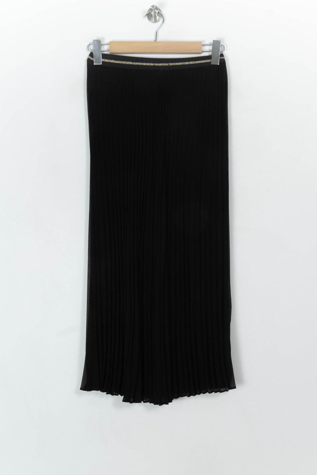 Jupe Plissée Noire - Taille S/36 de la marque IKKS | PARAD118701 - Vendu par Paradigme - Image 5