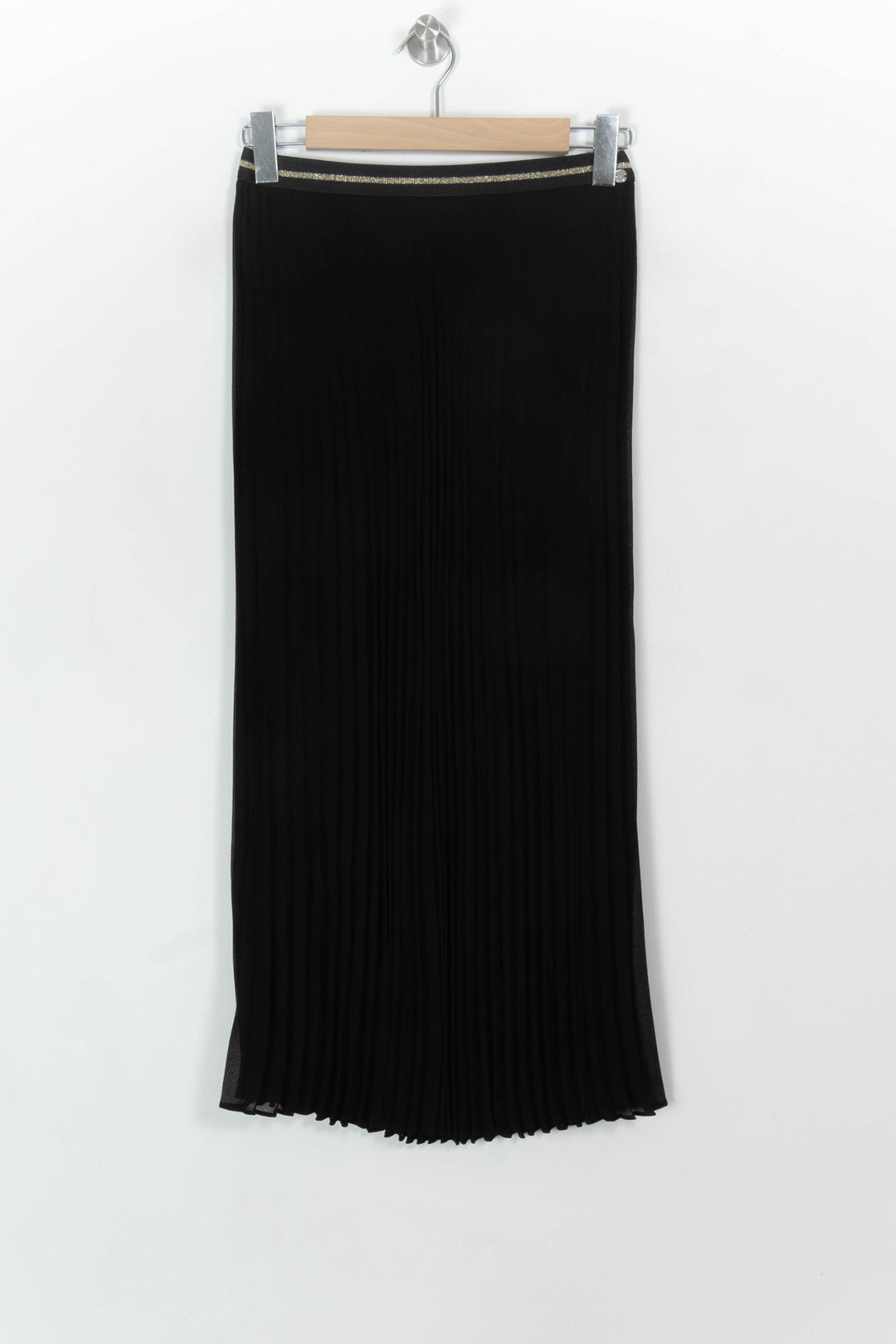 Jupe Plissée Noire - Taille S/36 de la marque IKKS | PARAD118701 - Vendu par Paradigme - Image 2
