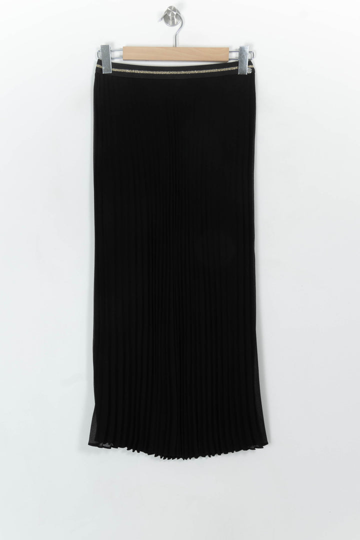Jupe Plissée Noire - Taille S/36 de la marque IKKS | PARAD118701 - Vendu par Paradigme - Image 2