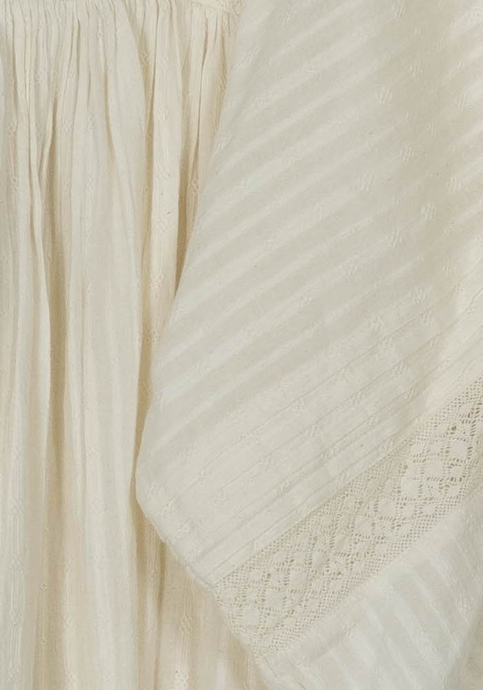 Robe Courte Blanche - Taille S/36 de la marque FRNCH | PARAD118702 - Vendu par Paradigme - Image 3