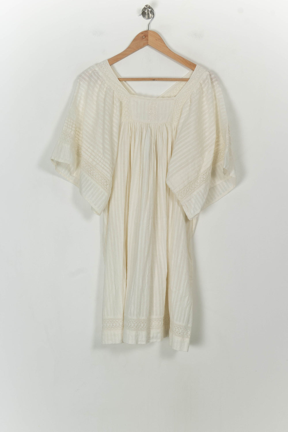 Robe Courte Blanche - Taille S/36 de la marque FRNCH | PARAD118702 - Vendu par Paradigme - Image 2