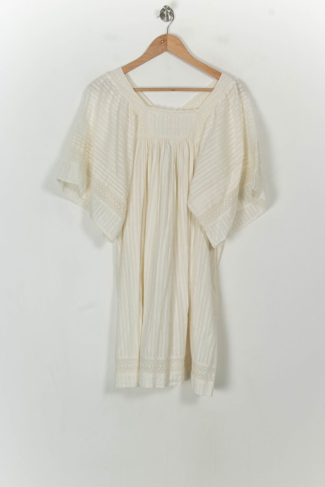 Robe Courte Blanche - Taille S/36 de la marque FRNCH | PARAD118702 - Vendu par Paradigme - Image 2