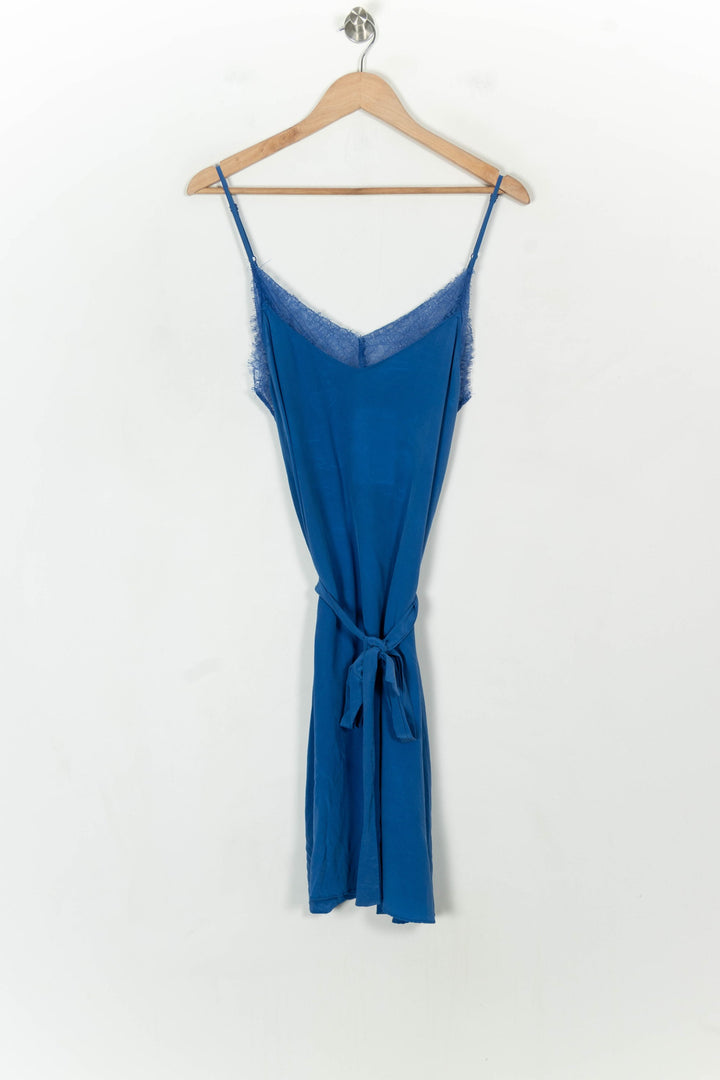 Robe Courte Bleue - Taille L/40 de la marque Bérénice | PARAD118709 - Vendu par Paradigme - Image 2