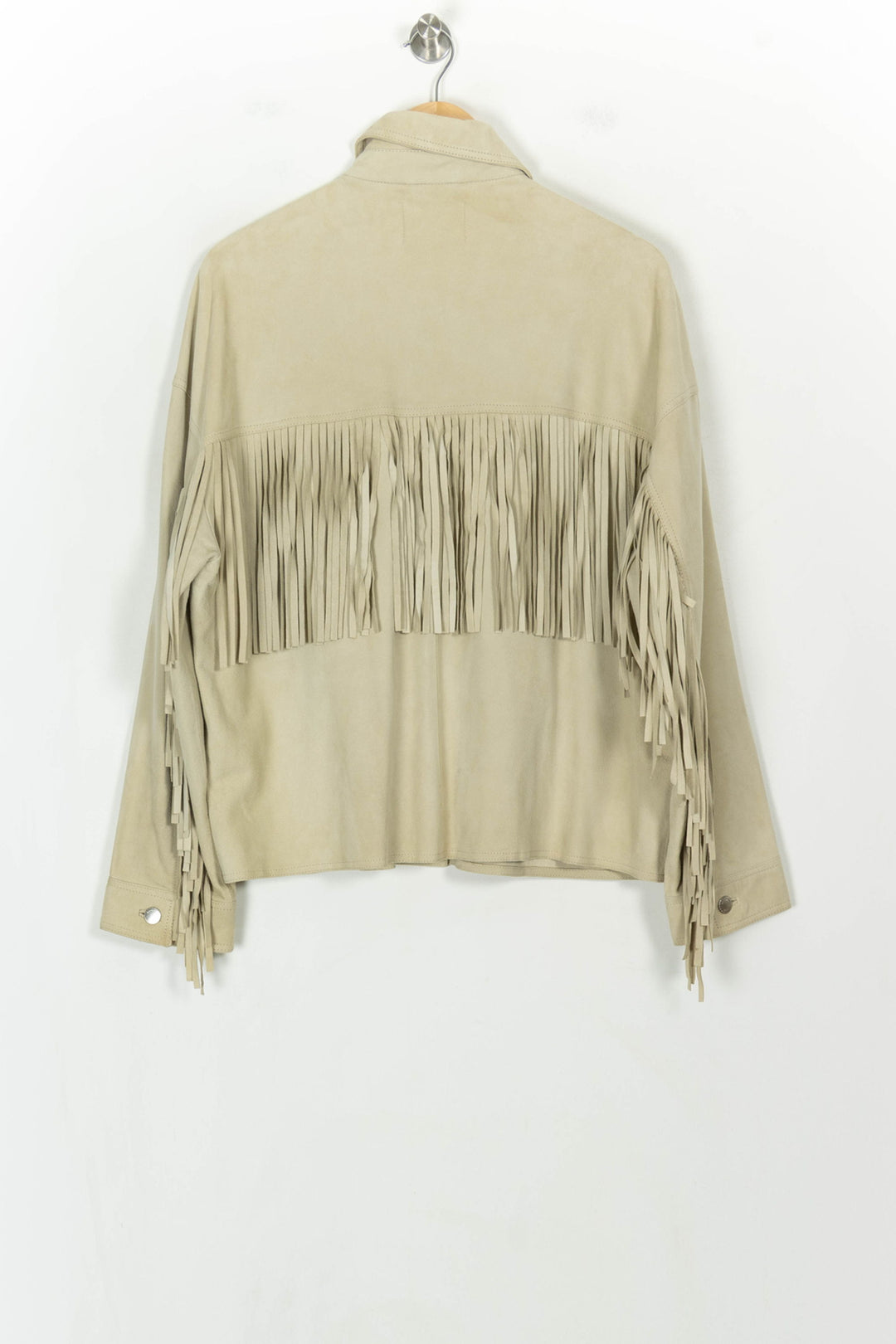 Veste à Franges Beige - Taille M/38 de la marque Bérénice | PARAD118711 - Vendu par Paradigme - Image 5