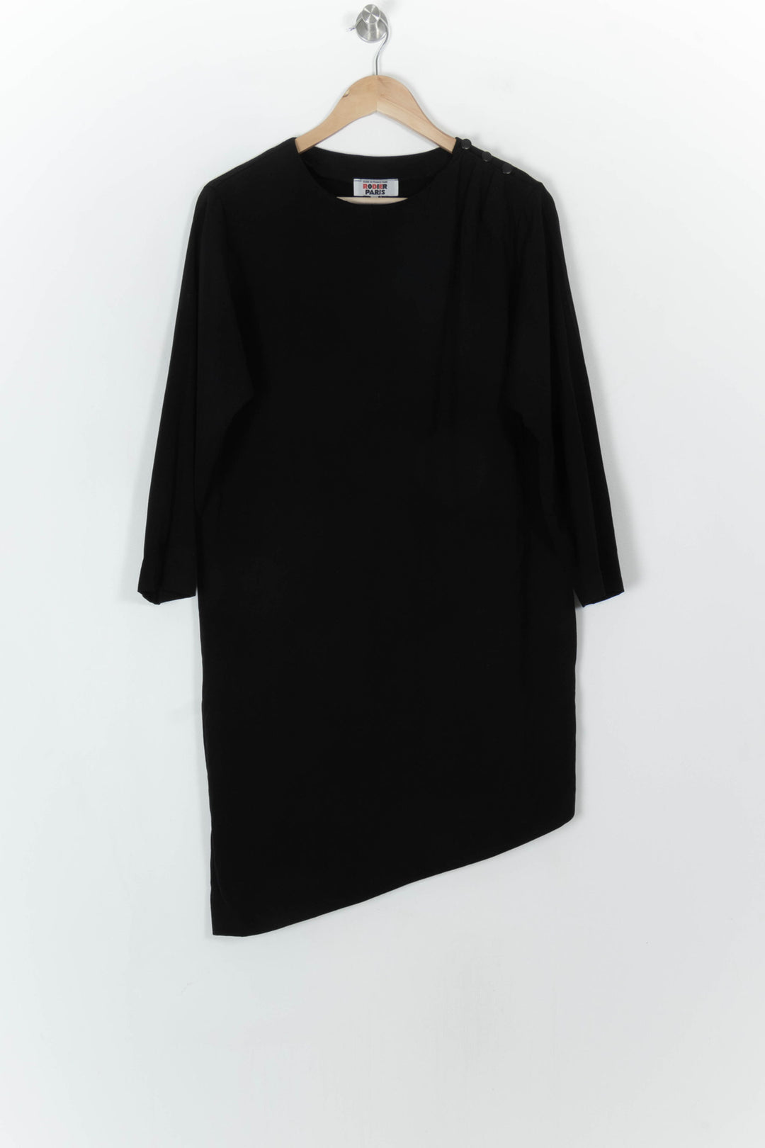 Robe Droite Noire - Taille XXL/44 de la marque Rodier | PARAD118717 - Vendu par Paradigme - Image 2