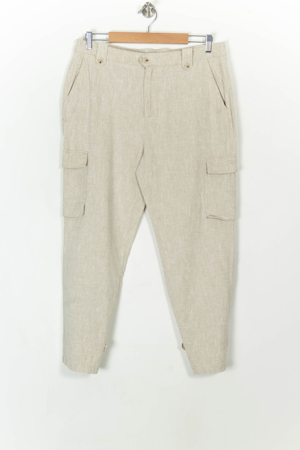 Pantalon Cargo Beige - Taille XXL/44 de la marque Indies | PARAD118724 - Vendu par Paradigme - Image 2