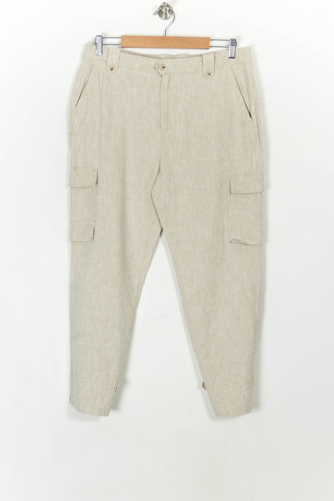Pantalon Cargo Beige - Taille XXL/44 de la marque Indies | PARAD118724 - Vendu par Paradigme - Image 2