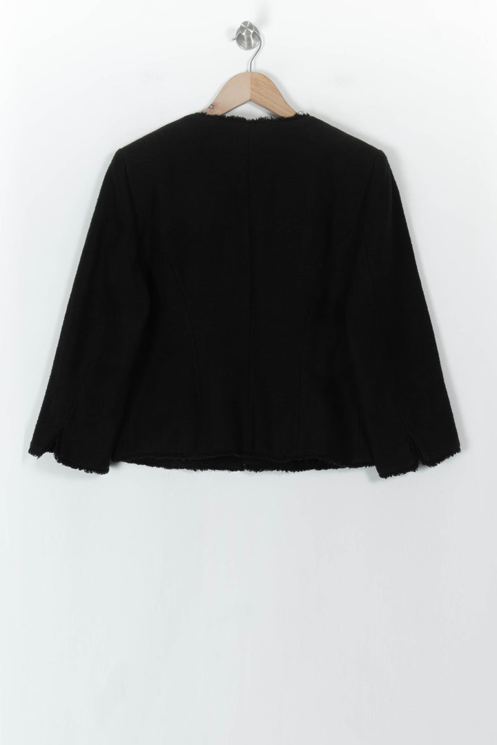 Veste Noire - Taille L/40 de la marque Caroll | PARAD118734 - Vendu par Paradigme - Image 5