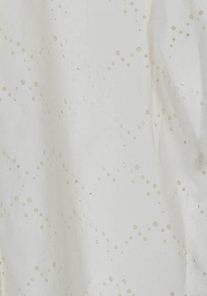 Chemise Brodée Blanche - Taille L/40 de la marque Maje | PARAD118735 - Vendu par Paradigme - Image 3