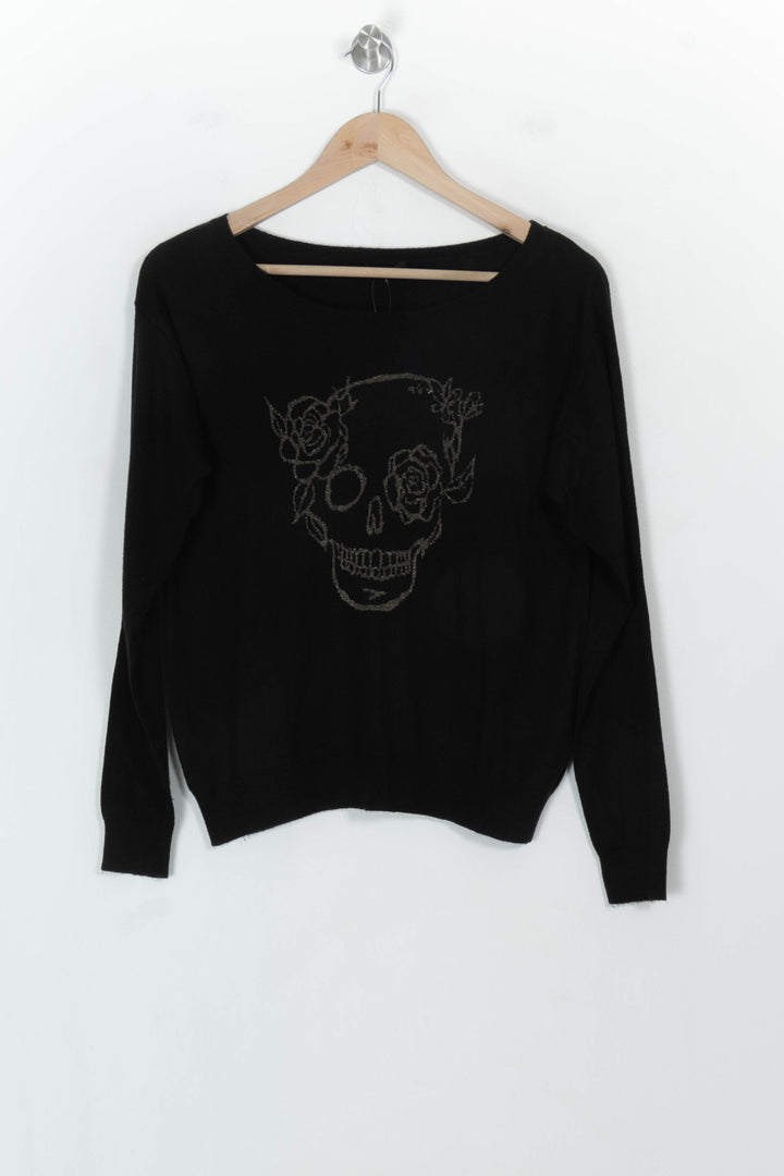 Pull Noir - Taille S/36 de la marque IKKS | PARAD118742 - Vendu par Paradigme - Image 2