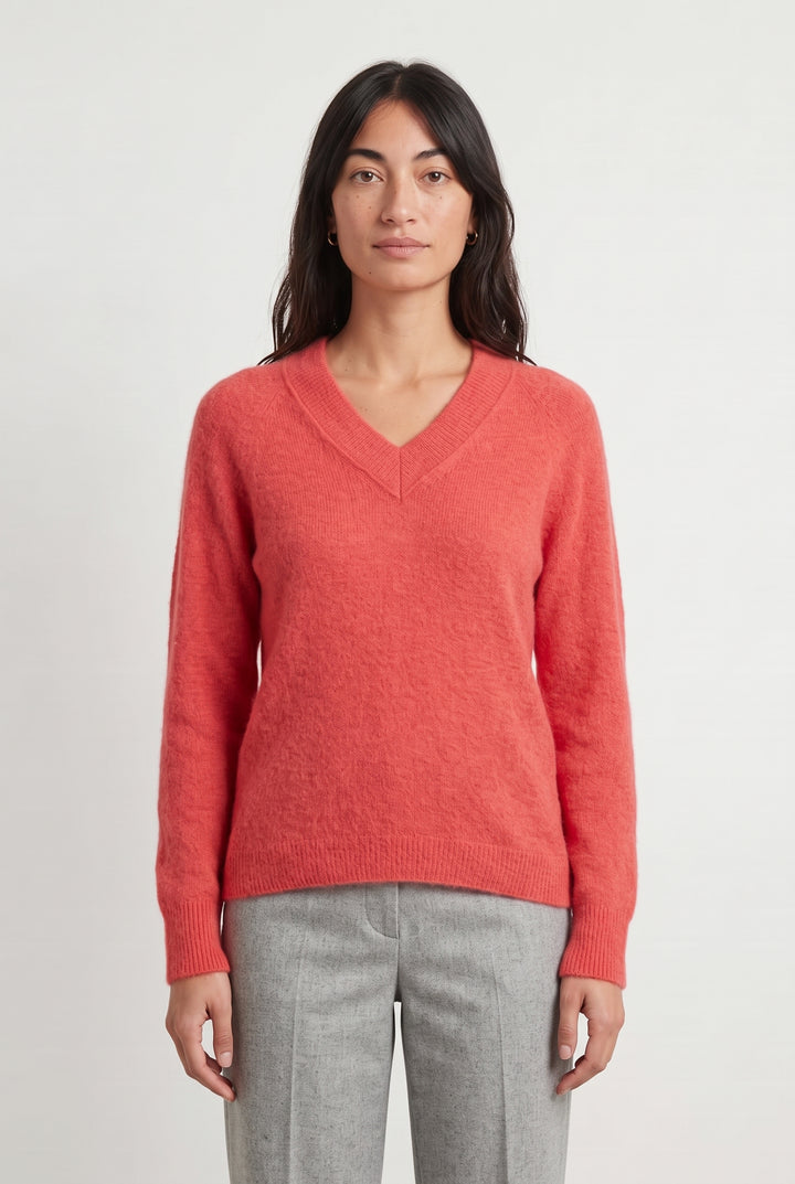 Pull Rose - Taille S/36 de la marque Claudie Pierlot | PARAD118743 - Vendu par Paradigme - Image 1