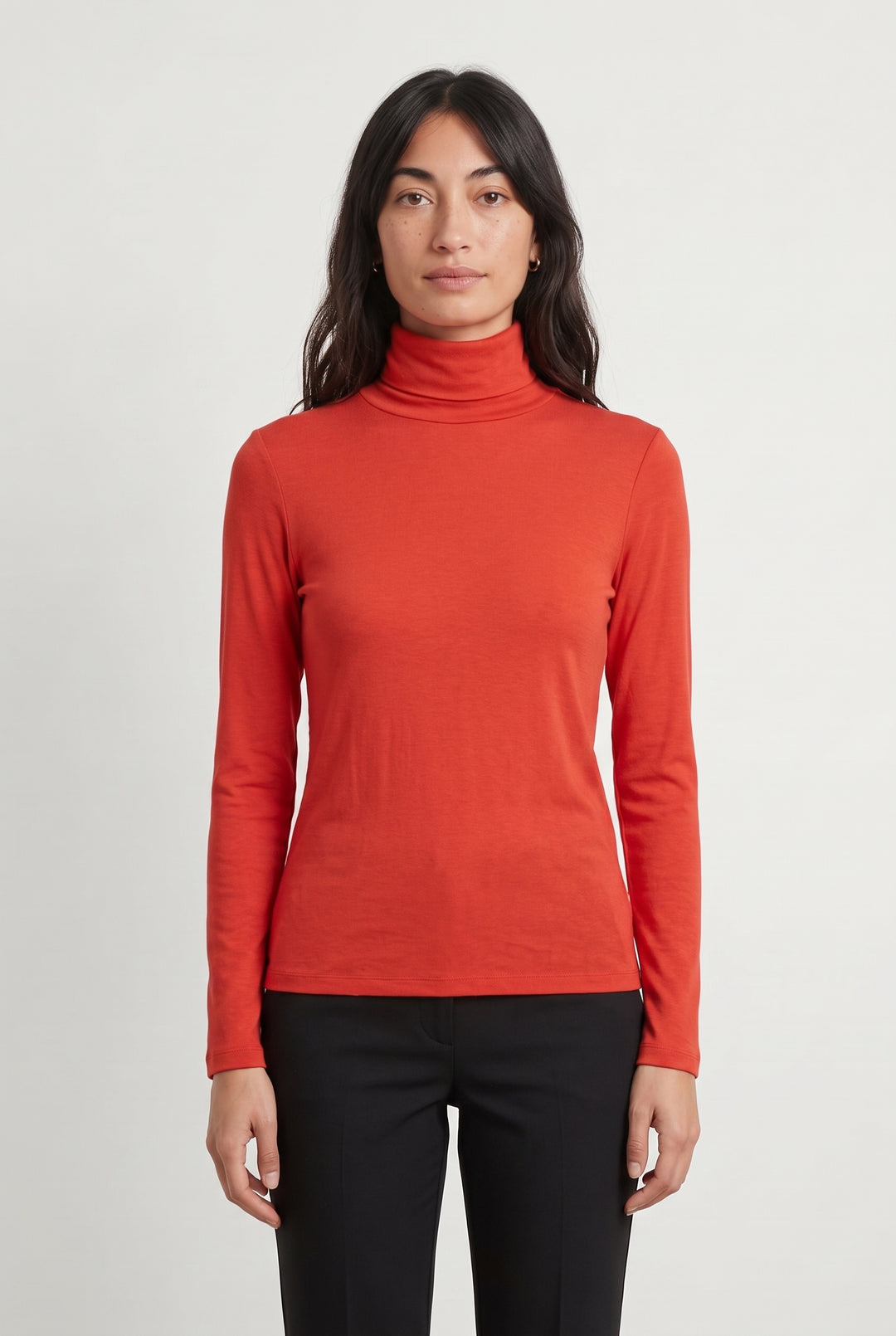 Sous-pull Rouge - Taille S/36 de la marque Caroll | PARAD118746 - Vendu par Paradigme - Image 1