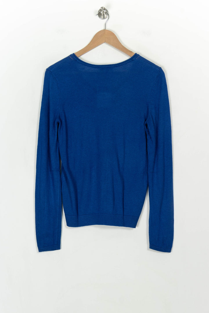 Pull Bleu - Taille M/38 de la marque Maison 123 | PARAD118747 - Vendu par Paradigme - Image 5