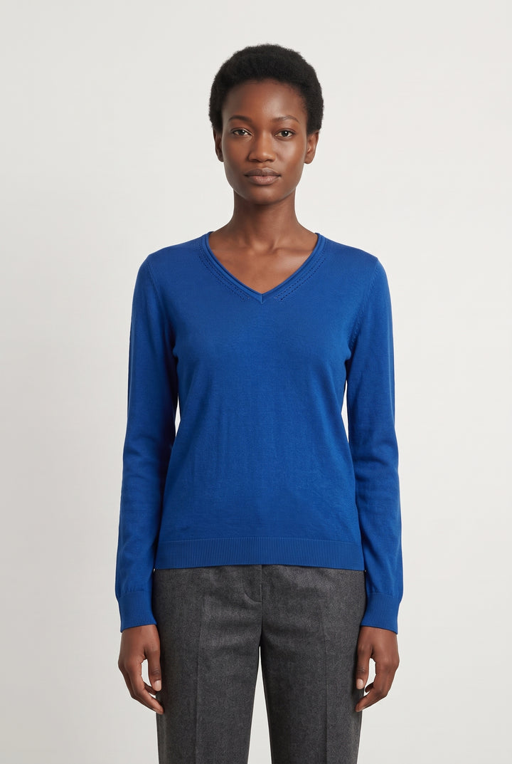 Pull Bleu - Taille M/38 de la marque Maison 123 | PARAD118747 - Vendu par Paradigme - Image 1