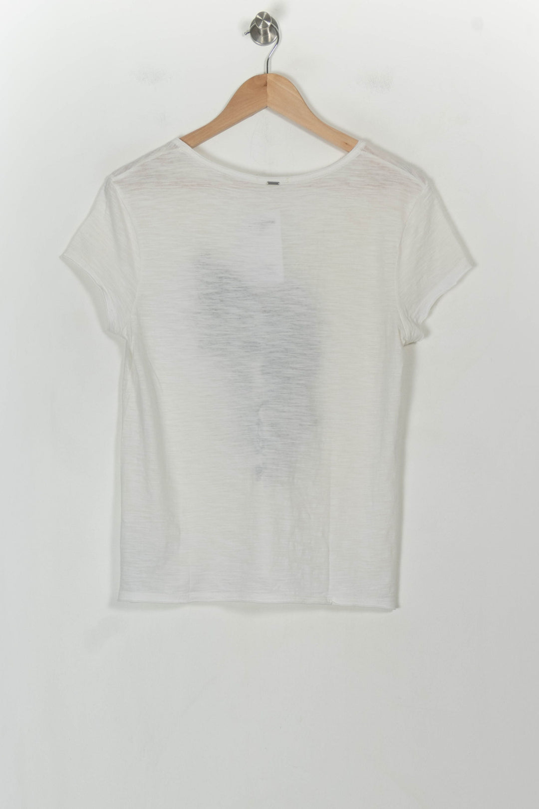 Tee-shirt Blanc - Taille S/36 de la marque IKKS | PARAD118748 - Vendu par Paradigme - Image 5