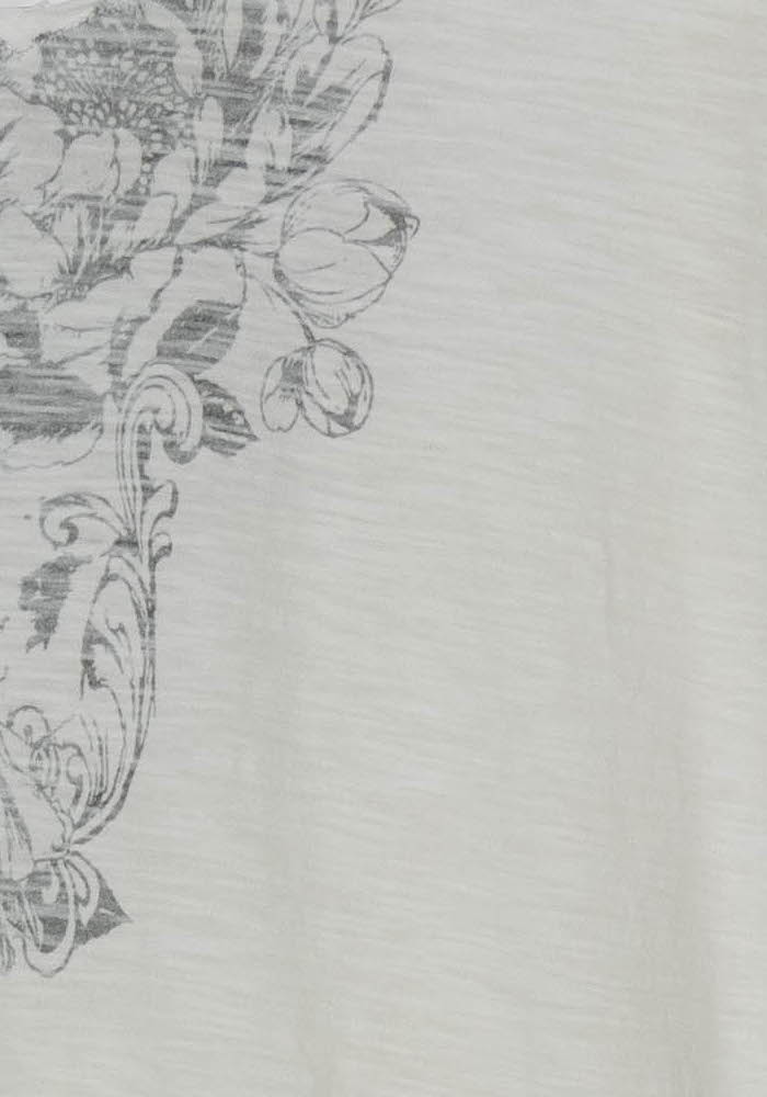 Tee-shirt Blanc - Taille S/36 de la marque IKKS | PARAD118748 - Vendu par Paradigme - Image 3