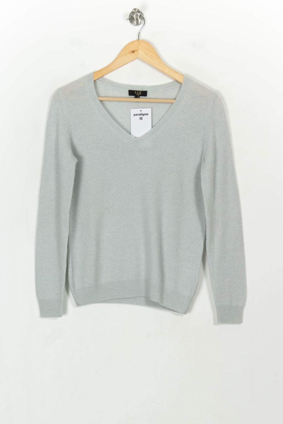 Pull Bleu - Taille M/38 de la marque Maison 123 | PARAD118749 - Vendu par Paradigme - Image 2