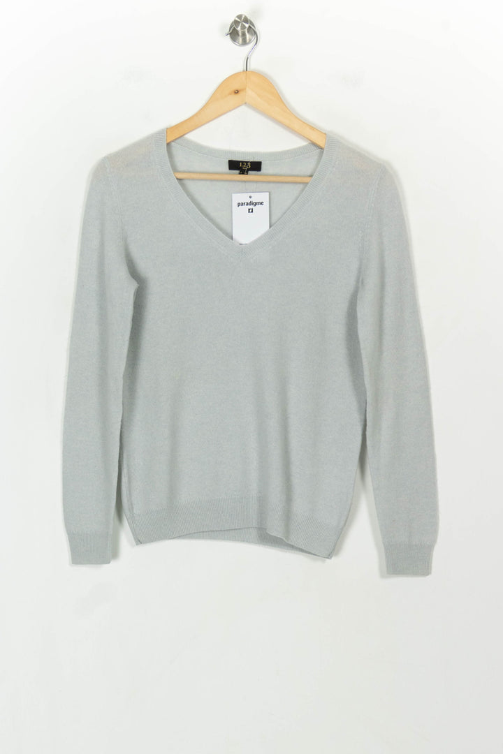 Pull Bleu - Taille M/38 de la marque Maison 123 | PARAD118749 - Vendu par Paradigme - Image 2