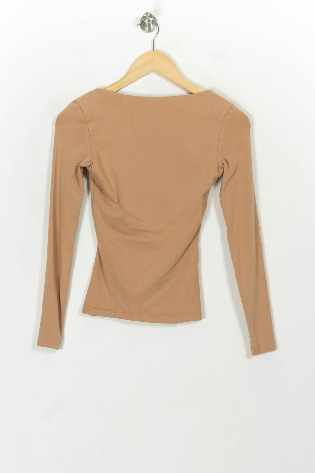 Top Manches Longues Beige - Taille XS/34 de la marque Kookai | PARAD118754 - Vendu par Paradigme - Image 5