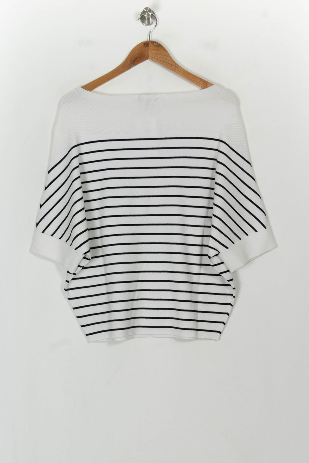 Pull Blanc et Noir - Taille S/36 de la marque Caroll | PARAD118756 - Vendu par Paradigme - Image 5
