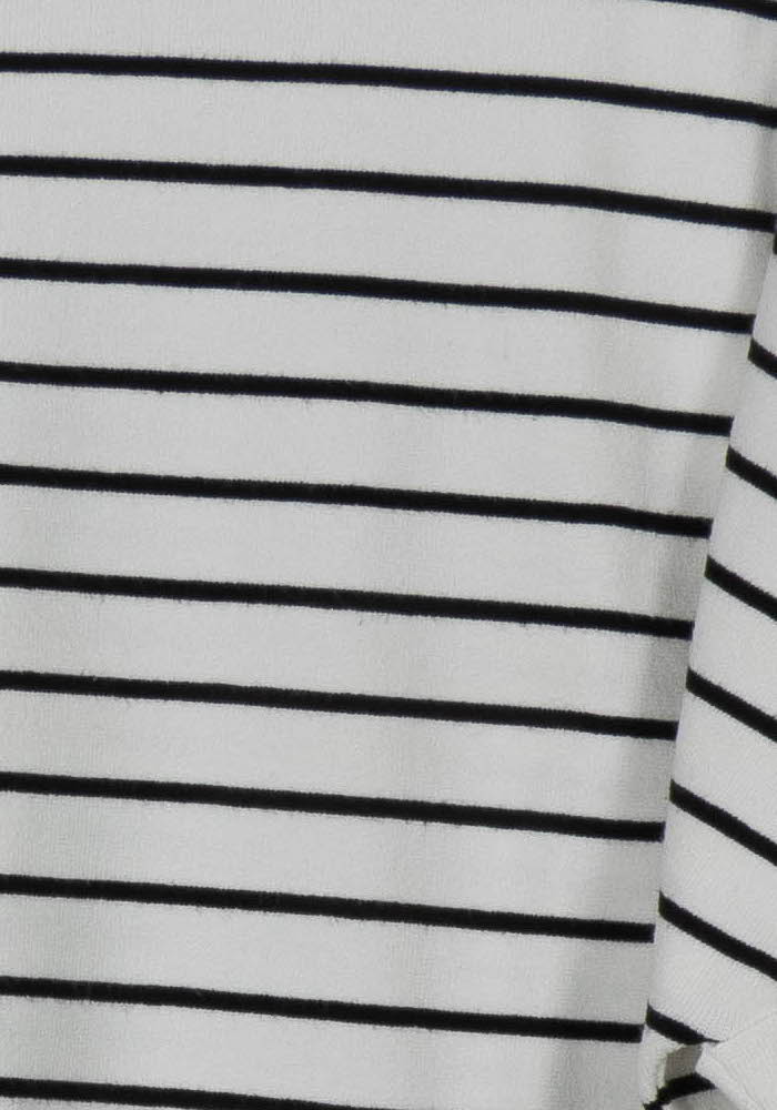 Pull Blanc et Noir - Taille S/36 de la marque Caroll | PARAD118756 - Vendu par Paradigme - Image 3