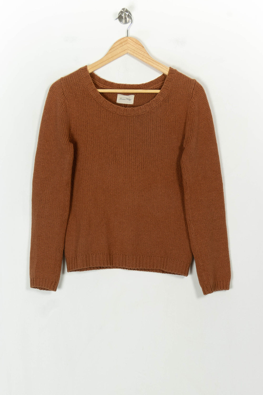 Pull Orange - Taille S/36 de la marque American Vintage | PARAD118758 - Vendu par Paradigme - Image 2