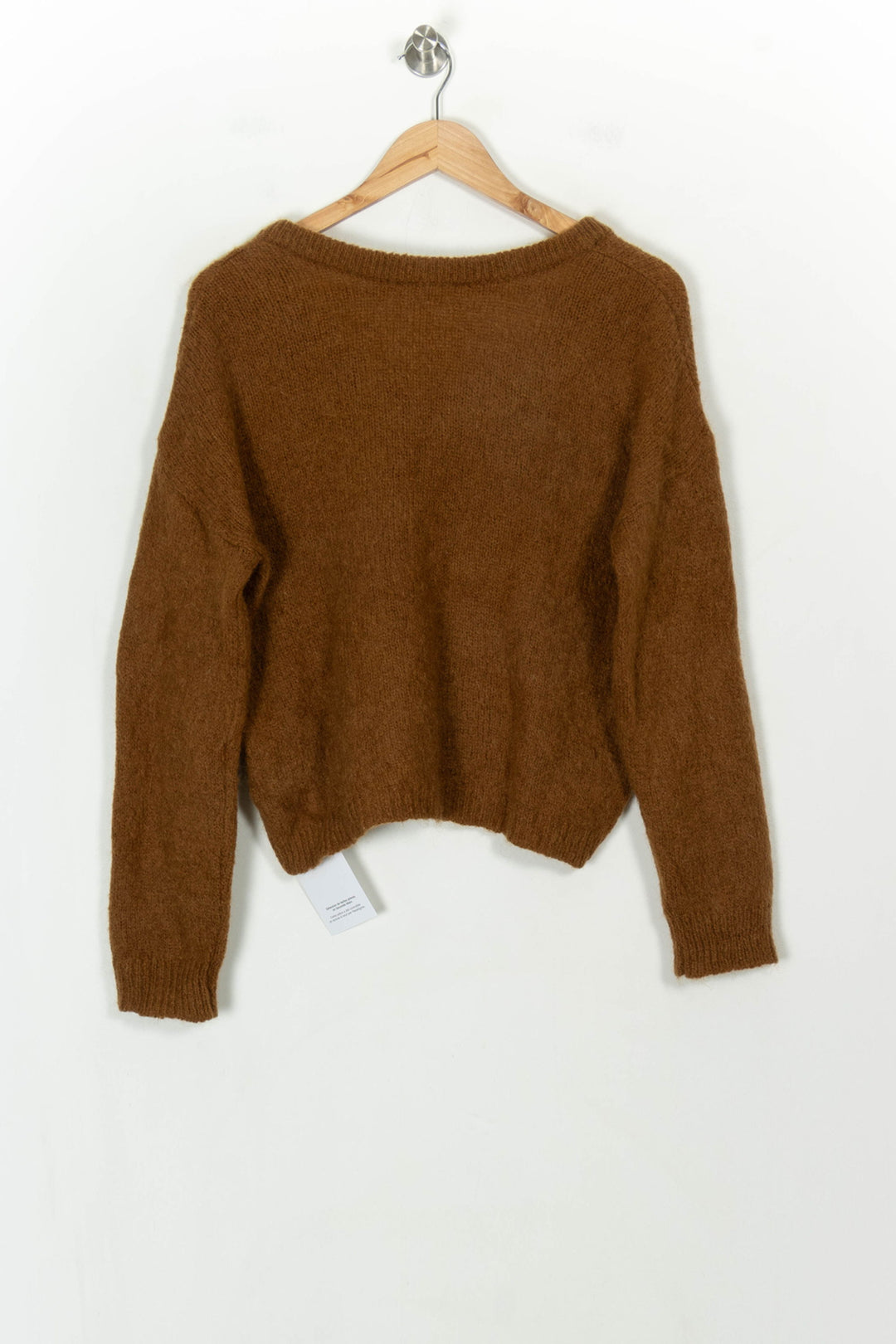 Pull Marron - Taille XS/34 de la marque I.Code | PARAD118759 - Vendu par Paradigme - Image 5
