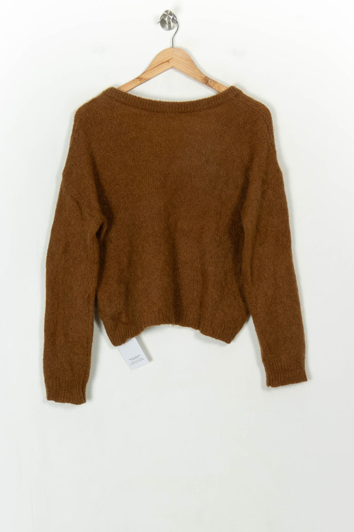 Pull Marron - Taille XS/34 de la marque I.Code | PARAD118759 - Vendu par Paradigme - Image 5