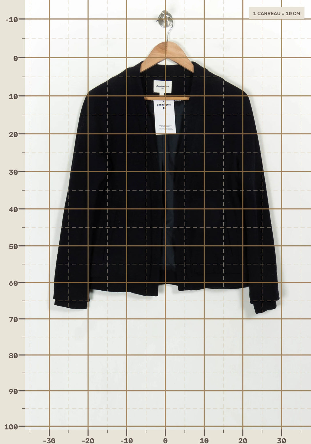 Veste Bleu - Taille S/36 de la marque Maison 123 | PARAD118760 - Vendu par Paradigme - Image 4