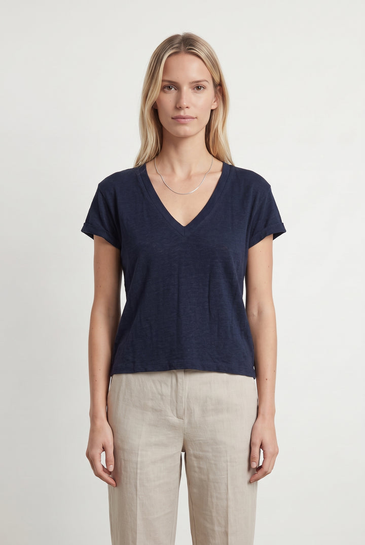 Tee-shirt Bleu - Taille XS/34 de la marque Comptoir des Cotonniers | PARAD118761 - Vendu par Paradigme - Image 1