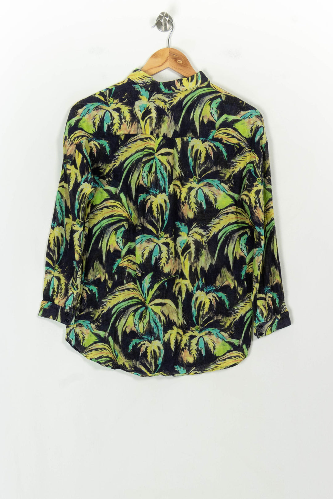 Chemise Imprimée Verte et Jaune - Taille XS/34 de la marque American Vintage | PARAD118763 - Vendu par Paradigme - Image 5