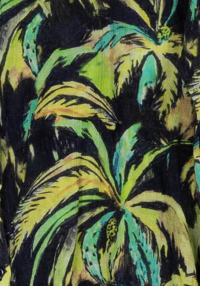 Chemise Imprimée Verte et Jaune - Taille XS/34 de la marque American Vintage | PARAD118763 - Vendu par Paradigme - Image 3