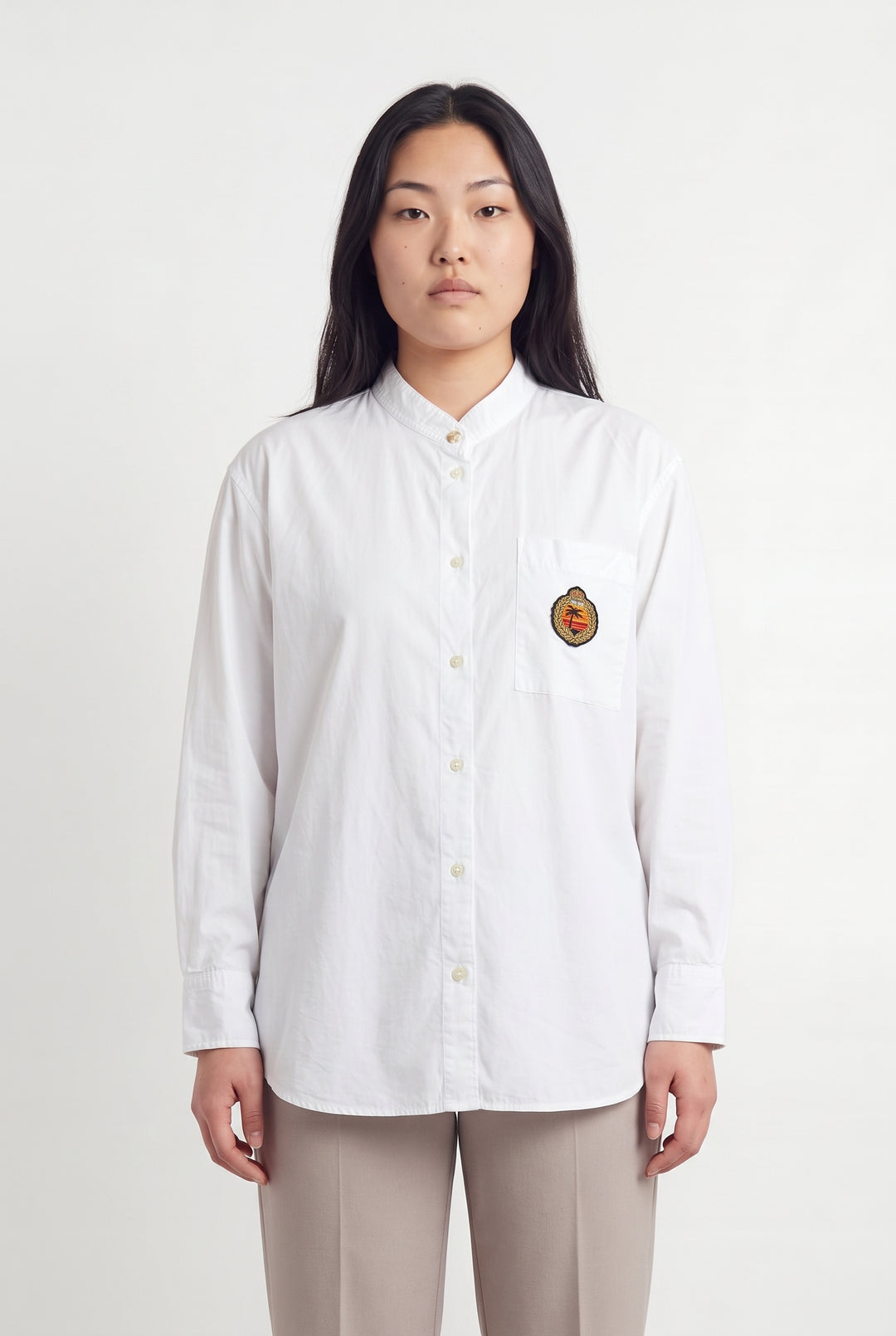 Chemise Blanche - Taille L/40 de la marque Sandro | PARAD118771 - Vendu par Paradigme - Image 1