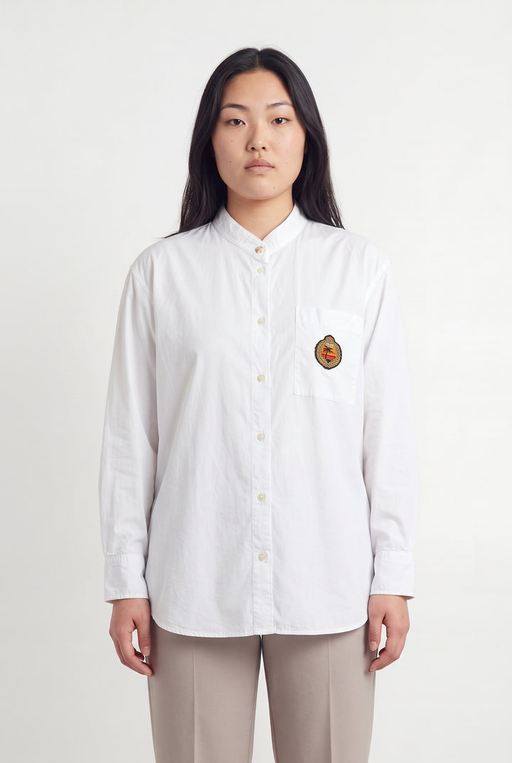 Chemise Blanche - Taille L/40 de la marque Sandro | PARAD118771 - Vendu par Paradigme - Image 1