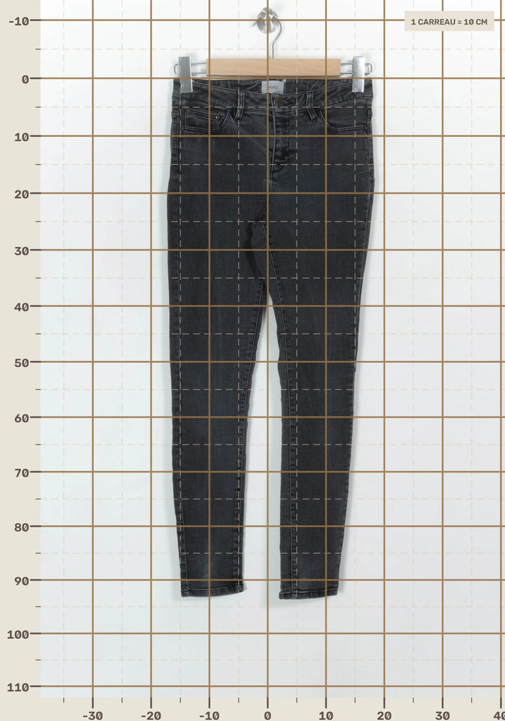 Jean Skinny Noir - Taille S/36 de la marque Labdip | PARAD118773 - Vendu par Paradigme - Image 4