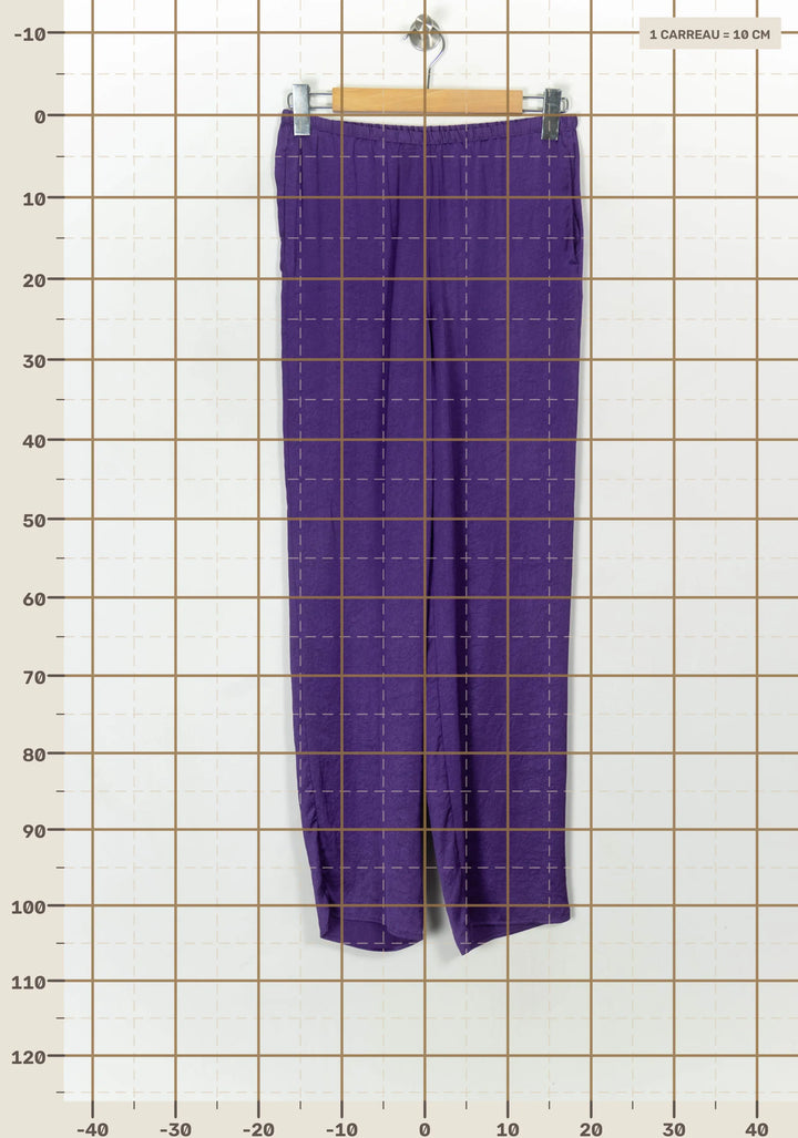 Pantalon Violet - Taille S/36 de la marque American Vintage | PARAD118775 - Vendu par Paradigme - Image 4