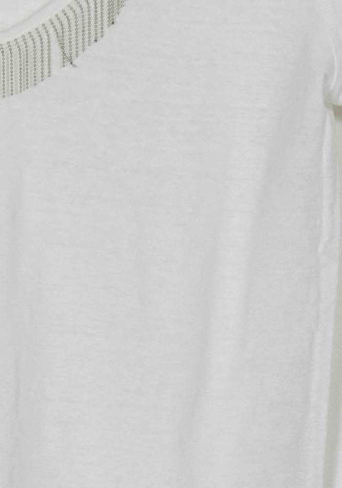 Tee-shirt Blanc - Taille S/36 de la marque ZAPA | PARAD118776 - Vendu par Paradigme - Image 3