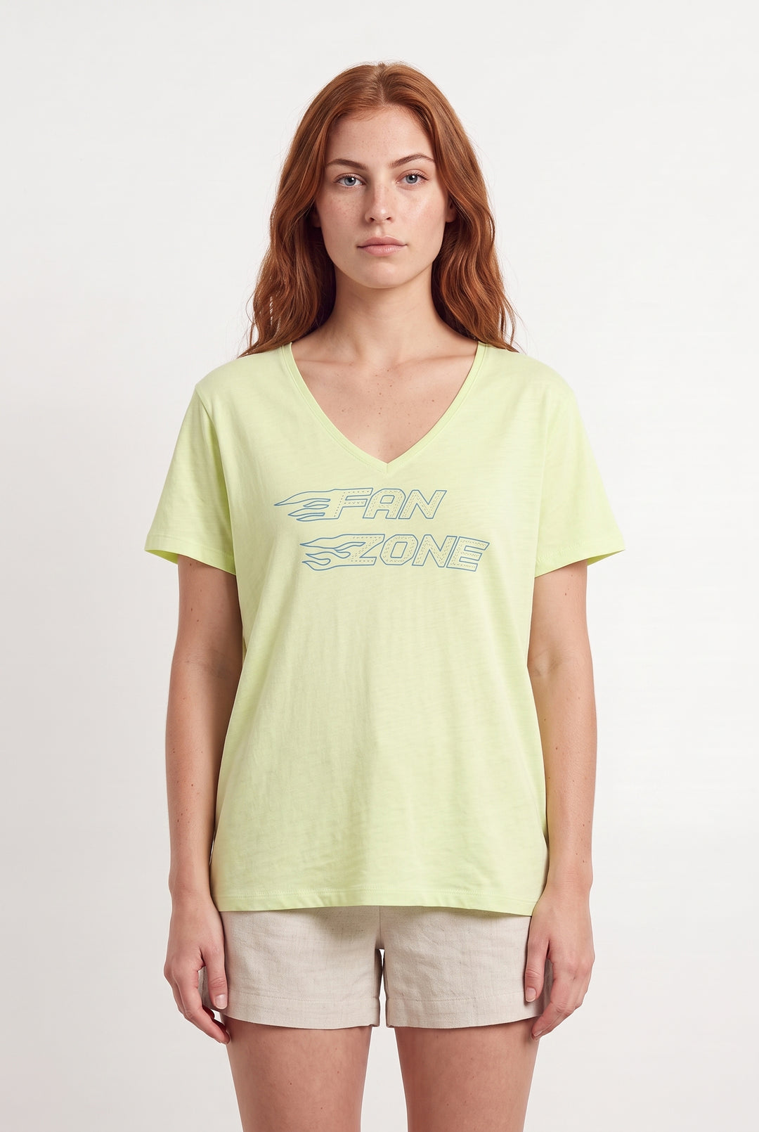 Tee-shirt Vert - Taille M/38 de la marque IKKS | PARAD118777 - Vendu par Paradigme - Image 1