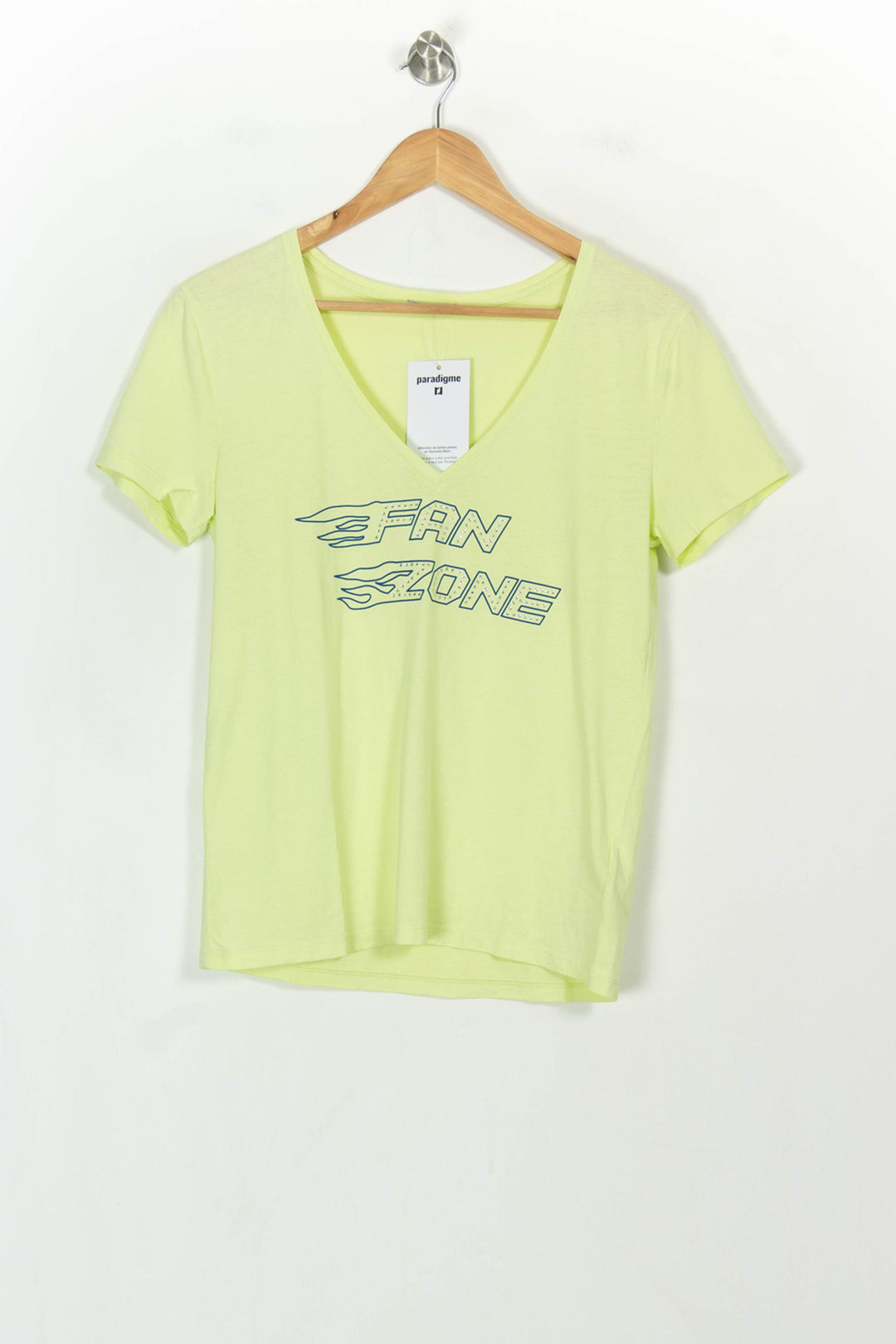 Tee-shirt Vert - Taille M/38 de la marque IKKS | PARAD118777 - Vendu par Paradigme - Image 2