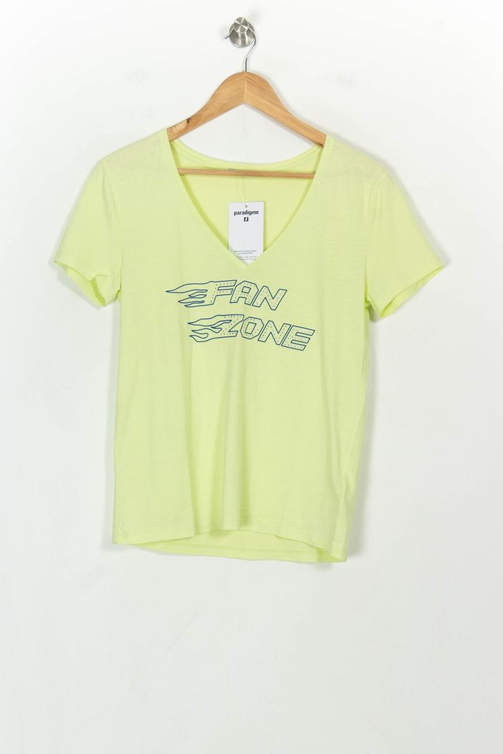Tee-shirt Vert - Taille M/38 de la marque IKKS | PARAD118777 - Vendu par Paradigme - Image 2