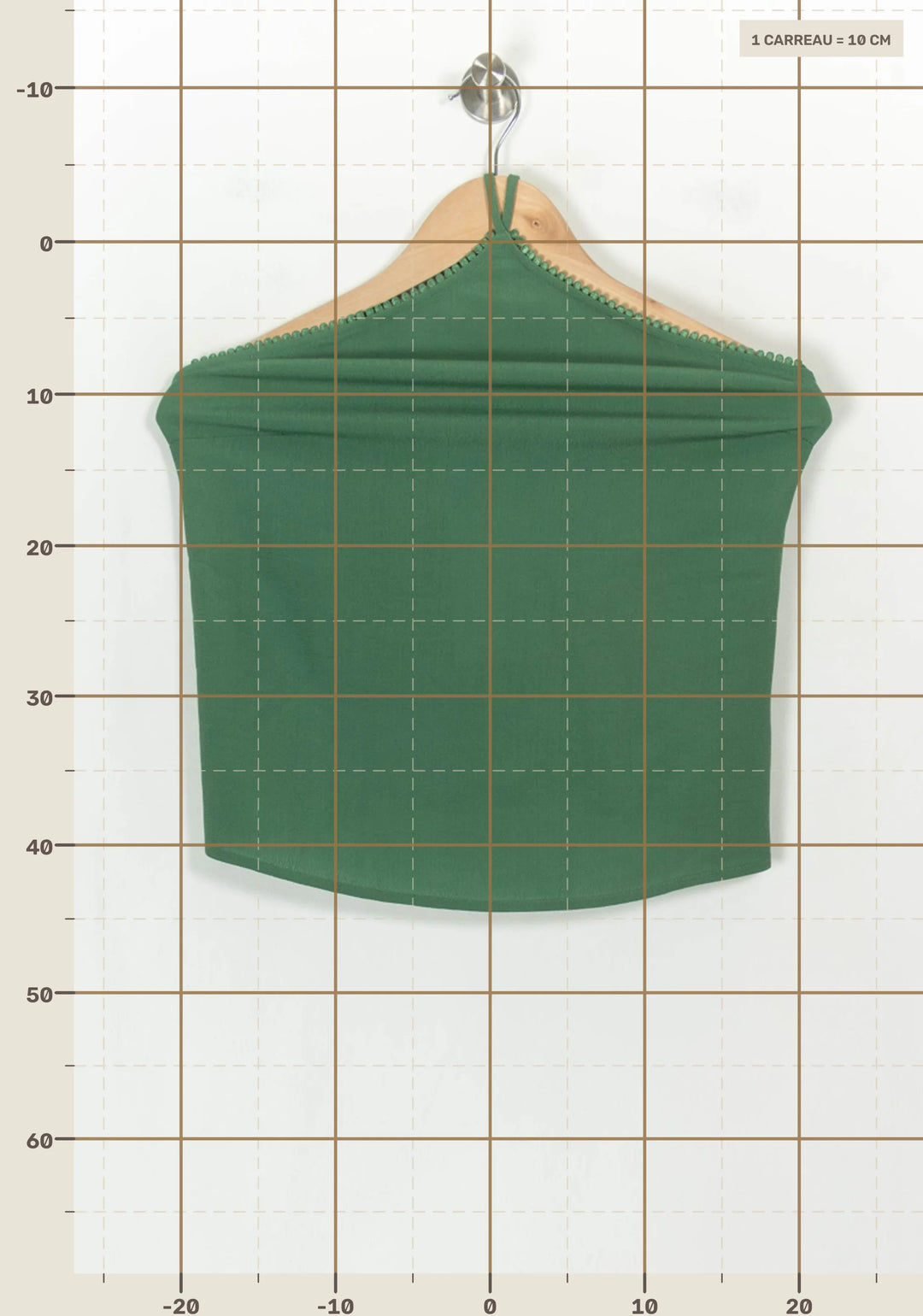 Bandeau Vert - Taille S/36 de la marque ba&amp;sh | PARAD118778 - Vendu par Paradigme - Image 4