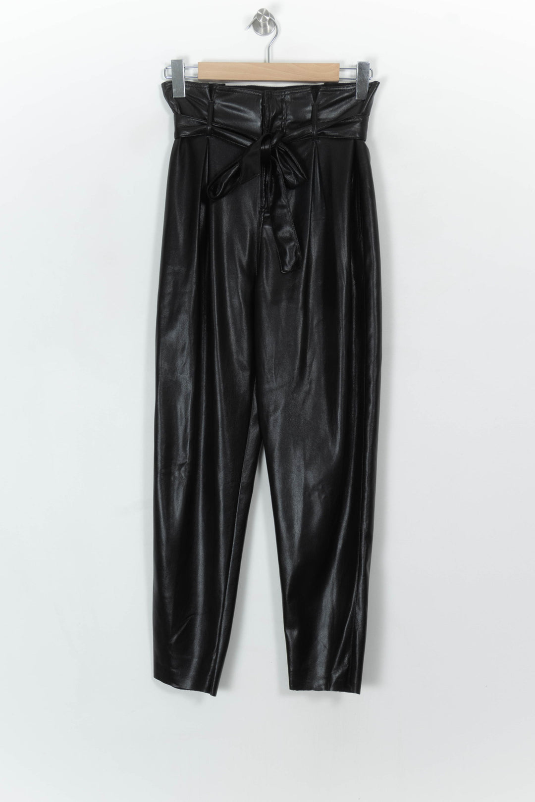 Pantalon Taille Haute Noir - Taille S/36 de la marque Mes Demoiselles Paris | PARAD118779 - Vendu par Paradigme - Image 2